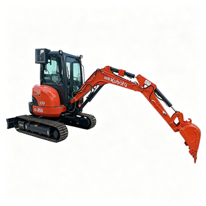 Miniexcavadora Usada de Alta Calidad Kubota U35-5S de 3.5 Toneladas, Excavadora Pequeña Original de Japón - Product Image 1
