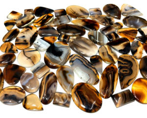 Ágata de Montana Natural al por Mayor, Gema Suelta de Alta Calidad, Cabujón de Ágata Dendrítica de Musgo de Montana Multicolor para la Fabricación de Joyas - Product Image 2