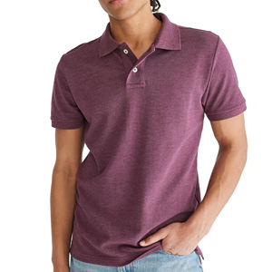 Polos de verano de alta calidad, polos de negocios informales con bordado de Color sólido para hombre, polos de manga corta con patrón impreso de tela - Product Image 1