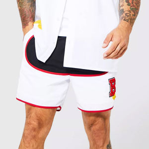 Pantalones cortos informales de secado rápido para hombre hechos en fábrica más vendidos tamaño adulto personalizable diseño de apliques de etiqueta privada al por mayor para la venta - Product Image 5