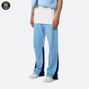 กางเกงวอร์มทรงหลวมสำหรับผู้ชายแนวสตรีทแวร์กางเกงขาบานล้างกรดแบบวินเทจสำหรับผู้ชายผลิตในปากีสถาน - Product Image 2