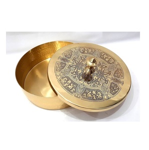 Fabricant en gros de boîtes à chapati pour hôtels et restaurants, forme ronde, ustensiles de cuisine à domicile, boîtes de rangement pour aliments, casseroles, logo personnalisé - Product Image 1