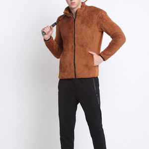 Meilleures ventes de Sweats à capuche Sherpa pour homme, vestes d'hiver en laine neuve imprimées avec logo personnalisé, col montant, arrivée Offre Spéciale en ligne - Product Image 4