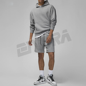 ชุดวอร์มกันน้ำ ระบายอากาศได้ดี ผ้าฟลีซเนื้อสัมผัสพิเศษ รุ่น AE 24 7 พร้อมซิป ชุดเซ็ตเสื้อฮู้ดและกางเกงจ็อกเกอร์สำหรับผู้ชาย อุ่นสบาย เหมาะสำหรับใส่ลำลองในฤดูหนาวและออกกำลังกาย - Product Image 5