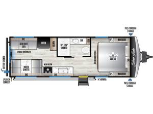 Nouveau 2025 East To West Silver L-a-k-e 2300RD Camping-car Prêt à être expédié - Product Image 6