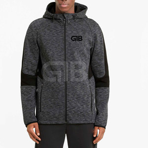 Vente en gros de vêtements de ville de haute qualité Sweats à capuche avec fermeture éclair complète Vêtements de mode Sweats à capuche avec fermeture éclair complète pour hommes - Product Image 3