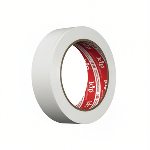 318 <b>White</b> PVC Protective Office Adhesive <b>Tape</b> 33m Length 50mm Width KIP Roll - Product Image 3