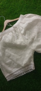 Viaan กางเกงขาสั้นผ้าฝ้ายแบบพอดีตัวสำหรับผู้หญิง, กางเกงขาสั้นเอวสูงแบบไม่สมมาตรมีเชือกผูกเอวระบายอากาศได้ดี - Product Image 5