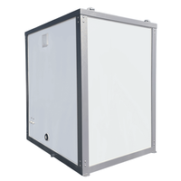 Toilet Portabel Ramah Lingkungan Suihe Modern Steel dengan Tirai Mandi Stylish - Garansi 1 Tahun, Pemasangan Mudah, Dukungan Teknis Online