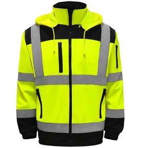 เสื้อแจ็กเก็ตความปลอดภัยบนท้องถนนกันน้ำ EN ISO 20471 Class 1ไฟ LED สะท้อนแสงสำหรับฤดูหนาว zohsub - Product Image 1