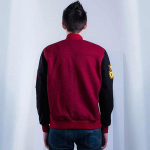 Nouvelle arrivée Veste en cuir varsity avec corps et manches en laine Haute qualité Veste varsity personnalisée avec lettres - Product Image 3