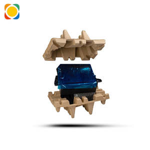 Bandejas de pulpa moldeadas ecológicas personalizadas adecuadas para varios embalajes de regalo y embalaje de transporte. - Product Image 5