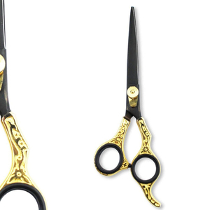 Ciseaux de coiffure légers pour droitiers, lames en acier inoxydable ultra-affûtées, pour barbiers et stylistes, ciseaux de précision pour barbiers - Product Image 2