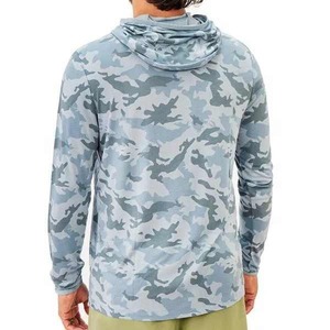 Sudaderas CON CAPUCHA DE PESCA hechas a medida lisas de alta calidad para Hombres Nuevo diseño 100% algodón hombres pesca Sudadera con capucha secado rápido transpirable personalizado - Product Image 2