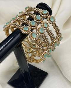 ชุดเครื่องประดับผู้หญิง Pashtun ผลิตในรูปแบบวัฒนธรรมของอัฟกานิสถานได้รับการยอมรับในงานปาร์ตี้และงานแต่งงานเครื่องประดับสำหรับผู้หญิง OEM ODM - Product Image 3