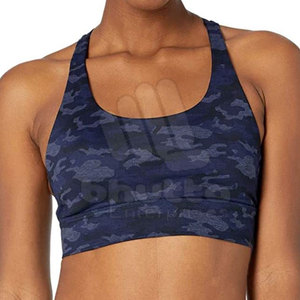 Sujetador de fitness de talla grande de alto soporte para mujer, superventas, de secado rápido, transpirable, Spandex/nailon, personalizable para adultos - Product Image 2