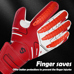 Guantes de portero de fútbol para niños, niños, jóvenes y adultos, palmas de agarre fuerte de látex - Product Image 3