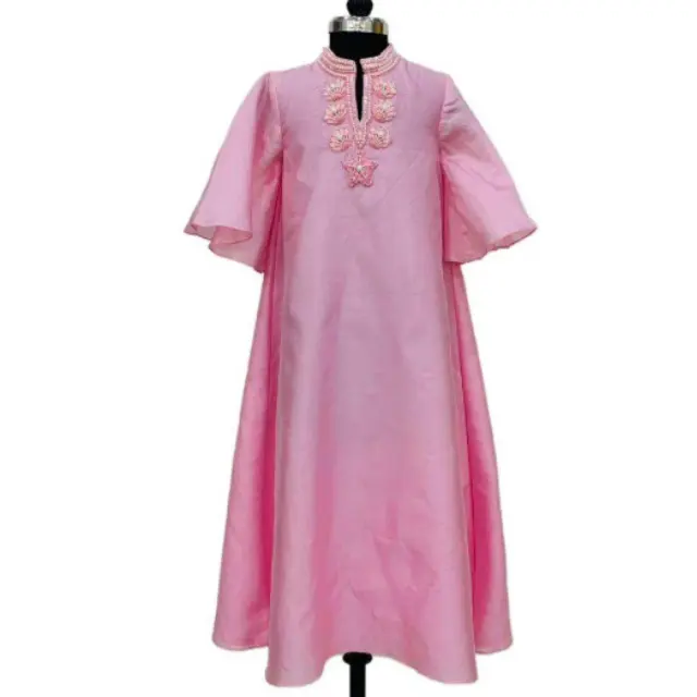 Pabrik langsung harga panjang penuh pakaian islami gaun anak perempuan Muslim gaun kasual Abaya pakaian anak perempuan Muslim