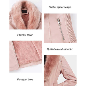 Vente chaude nouvelle veste en cuir de fourrure d'hiver en gros respirant 2025 possédez votre service OEM de conception - Product Image 2
