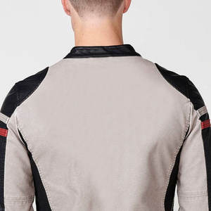 Chaquetas de cuero de moda para hombre con diseño impreso 2025/chaquetas de cuero para hombre hechas a medida multicolor a la venta - Product Image 4