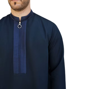 Túnicas Islámicas para Hombre de Primera Calidad, Elegantes, Casuales, Transpirables, Ligeras, de Secado Rápido, de Algodón, Largas, Precio al por Mayor - Product Image 5