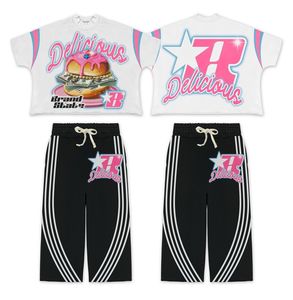 Venta caliente personalizable invierno moda diseño chándal peso pesado DTG lado raya pantalón con serigrafía incluida - Product Image 6