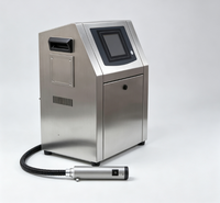 Imprimante à jet d'encre continu CIJ K CCS3000L XP600 d'occasion pour l'impression flexible sur étiquettes, bouteilles en plastique, câbles - Garantie 1 an