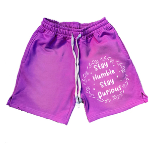 กางเกงขาสั้นผู้ชายแบบย้อมสีเอซิด ระบายอากาศได้ดี สวมใส่สบาย ขอบตัดเย็บเรียบร้อย มีกระเป๋าข้างสองช่อง เหมาะสำหรับผู้ใหญ่ - Product Image 2