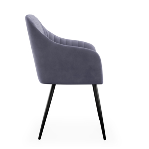 Chaise de salle à manger élégante et minimaliste avec siège rembourré doux et structure solide pour une utilisation quotidienne confortable - Product Image 3