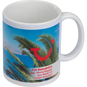 Mug publicitaire personnalisé Salvador à impression ronde avec gadgets sur mesure - Product Image 3