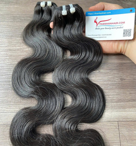 Vierge Vietnamien Remy Cheveux Corps Vague Trame Cheveux Bundles 100 Grammes pour Cheveux Tissage - Product Image 4