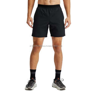 OEM Men's Casual Gym <b>Shorts</b> Sustainable Loose Summer Beach <b>Shorts</b> with Solid Pattern <b>Decoration</b> Pockets Size 6XL - Product Image 1