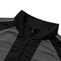 Ensemble de survêtement de jogging pour homme, coupe-vent mi-lourd, respirant, séchage rapide, en polyester, style rétro vintage années 80-90, uni/à imprimé léopard