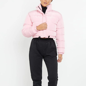 Trendy <b>Winter</b> Women's Puffer Jacket Casual Lightweight Waterproof Breathable Nylon Front Logo Wholesale Price - Product Image 1