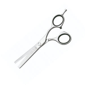 กรรไกรตกแต่งผม5.5 "กรรไกรซอยบางพร้อมที่วางนิ้วมือแฟนซี - Product Image 4