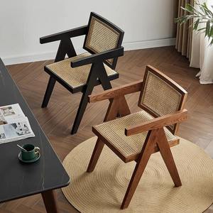 Chaise de salle à manger en bois certifiée BIFMA avec pieds en métal doré, design moderne, sièges de restaurant de qualité commerciale, conformité CAL117 - Product Image 2