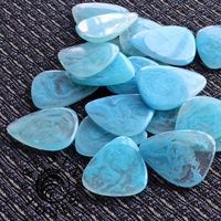 Púas de resina para guitarra, púas para bajo, púas para guitarra eléctrica, colección personalizada, púas de colores deslumbrantes