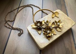 Meilleure vente sac à main pour femmes pochette en pierre de résine de haute qualité pour mariage léger à la mode style bohème portable haut produit - Product Image 5