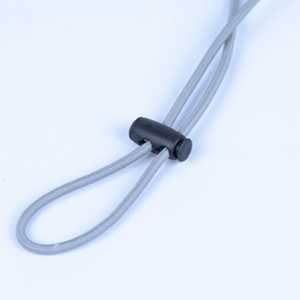 ตัวล็อคเชือกทั้งกระบอกสีดำสำหรับยึดเพื่อความปลอดภัยในการยึดสำหรับสายเชือกและสายรัด - Product Image 5