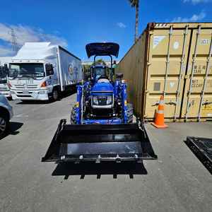 Tracteur compact LOVOL TE404 40HP 4WD avec cabine et auvent, tracteur agricole utilitaire diesel - Product Image 2