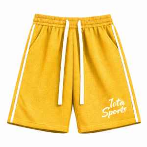 Pantalones Cortos de Malla Dorada Ecológicos de la Mejor Calidad con Logotipo Personalizado, Protección UV y Secado Rápido para Hombre - Product Image 3