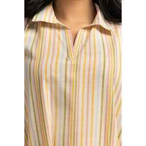 เดรสทรงปกติสำหรับผู้หญิง แบบไม่มีสายรัดไหล่ ดีไซน์หรูหรา เหมาะสำหรับงานปาร์ตี้/ใส่ทำงาน สไตล์ลำลอง ระบายอากาศได้ดี สีพื้น รุ่น WM-DRS-SS24-121 ไซส์ XL - Product Image 3