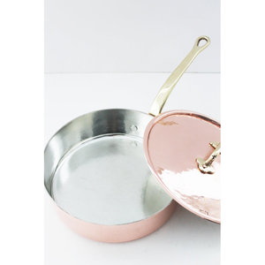 Trending Design Metal Sauce Pans With Lid And Handle For Kitchenware Home Hotel And Restaurantware Metal Copper Sauce Pans - Product Image 3