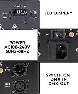 Mini Projecteur Laser <span class=keywords><strong>DJ</strong></span> Portable 2W RGB 2026, Nouveauté, Lumières de Fête Clignotantes, Effets Disco, Contrôle DMX512, Plus de <span class=keywords><strong>200</strong></span> Effets, CRI 95 Élevé, IP20 - Product Image 5