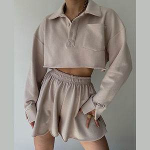 เซ็ต2ชิ้นสำหรับผู้หญิงชุดกีฬาออกกำลังกายฟิตเนส2ชิ้น - Product Image 4