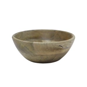 New Decorative Wooden Round Shape Food <b>Serving</b> <b>Bowl</b> Natural Finished for Kitchen Dining Table Food and Snacks <b>Serving</b> <b>Bowls</b> - Product Image 1