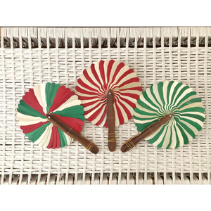 Éventail à main décoratif Vintage vietnamien en bambou, produits artisanaux compétitifs pour l'exportation de l'or 99 - Product Image 4