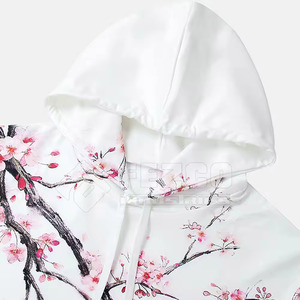 Ropa de invierno Sudaderas con capucha de sublimación por encargo Etiqueta privada Basics Sudaderas con capucha de mezcla de algodón Sudaderas con capucha de sublimación de alta calidad - Product Image 3