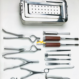 Juego de instrumentos quirúrgicos premium, kit de herramientas quirúrgicas ortopédicas para procedimientos faciales y óseos profesionales - Product Image 6