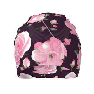 หมวกบีนนี่ผ้าแจ็คการ์ดพิมพ์ลายซับลิเมชันอุปกรณ์เสริมลำลองทนทาน - Product Image 3